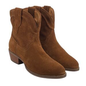 Dingo Tumbleweed Leather‎ Western Fashion Booties Women's Size 7.5M Almond Toe